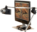 lcd computer screen stereoscope surveyor equipment