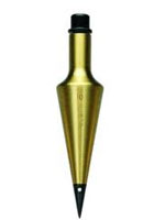 Brass Plumbob with Replaceable Steel Tip