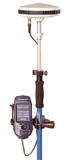 Ashtech ProMark3 RTK shown with hand held device